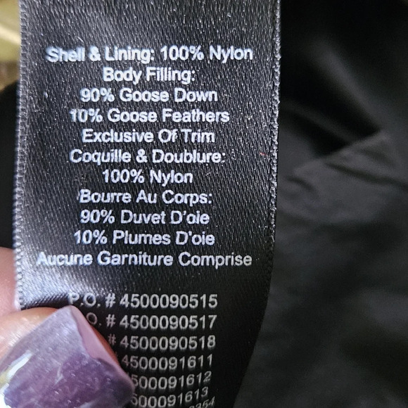 Gold TNA The Super Puff Jacket Lg - Picture 5 of 7